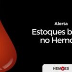 Hemoes registra baixa nos estoques de sangue em sua rede no Espírito Santo e pede ajuda à população