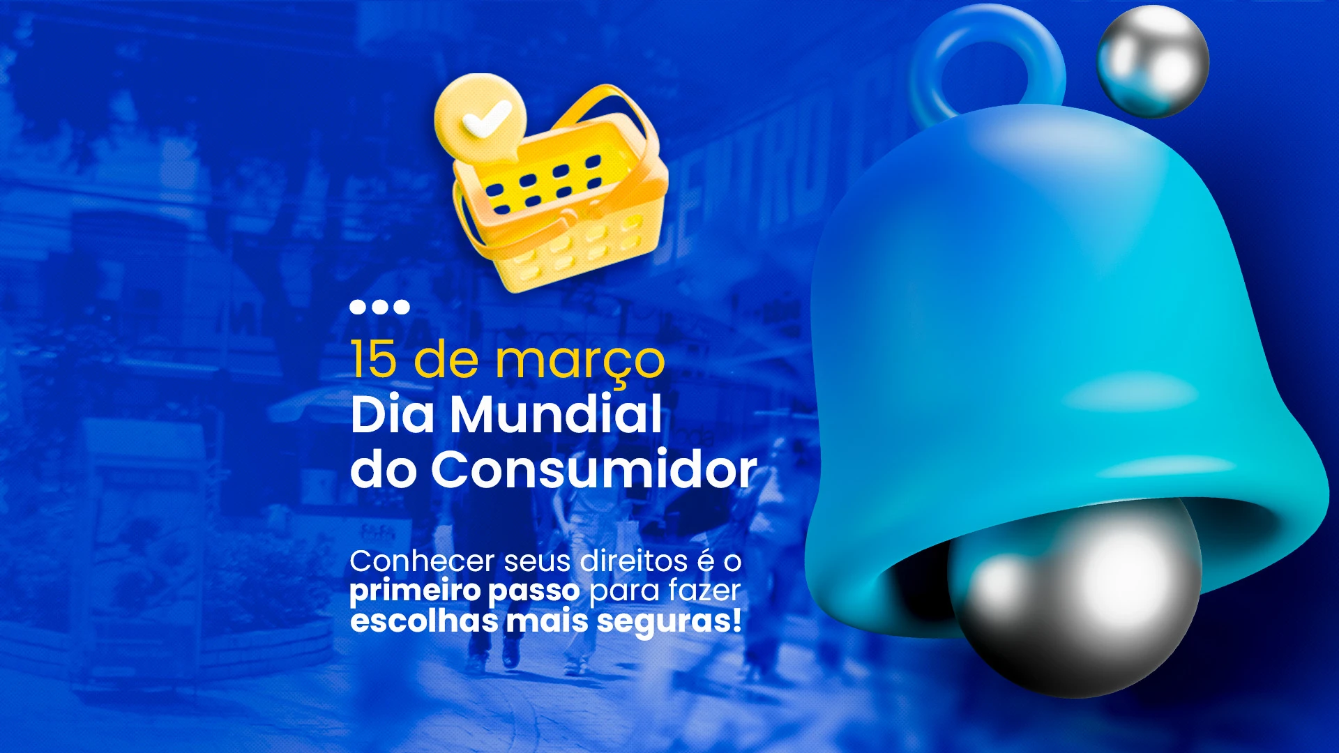 Leia mais sobre o artigo Procon de Colatina alerta para direitos no Dia Mundial do Consumidor