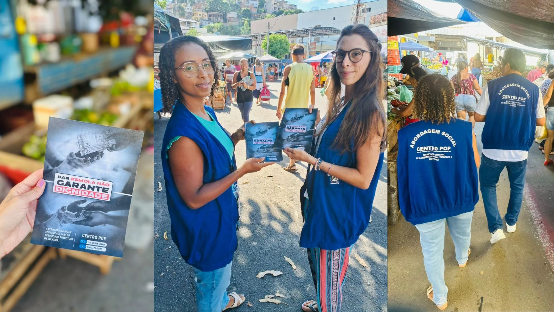 Leia mais sobre o artigo Campanha em Colatina alerta: dar esmola não garante dignidade e orienta caminhos de ajuda efetiva