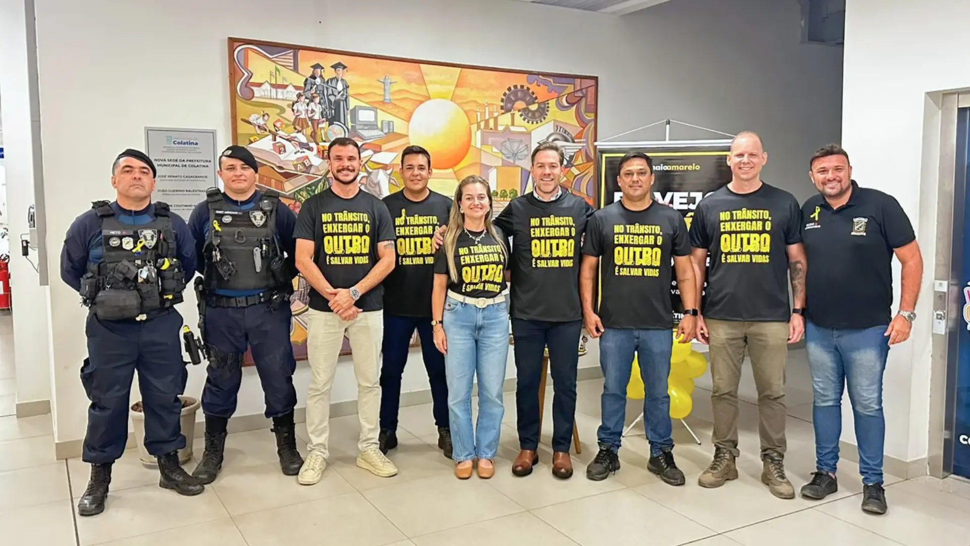 Leia mais sobre o artigo Maio Amarelo: Prefeitura de Colatina promove ações para o mês de conscientização no trânsito
