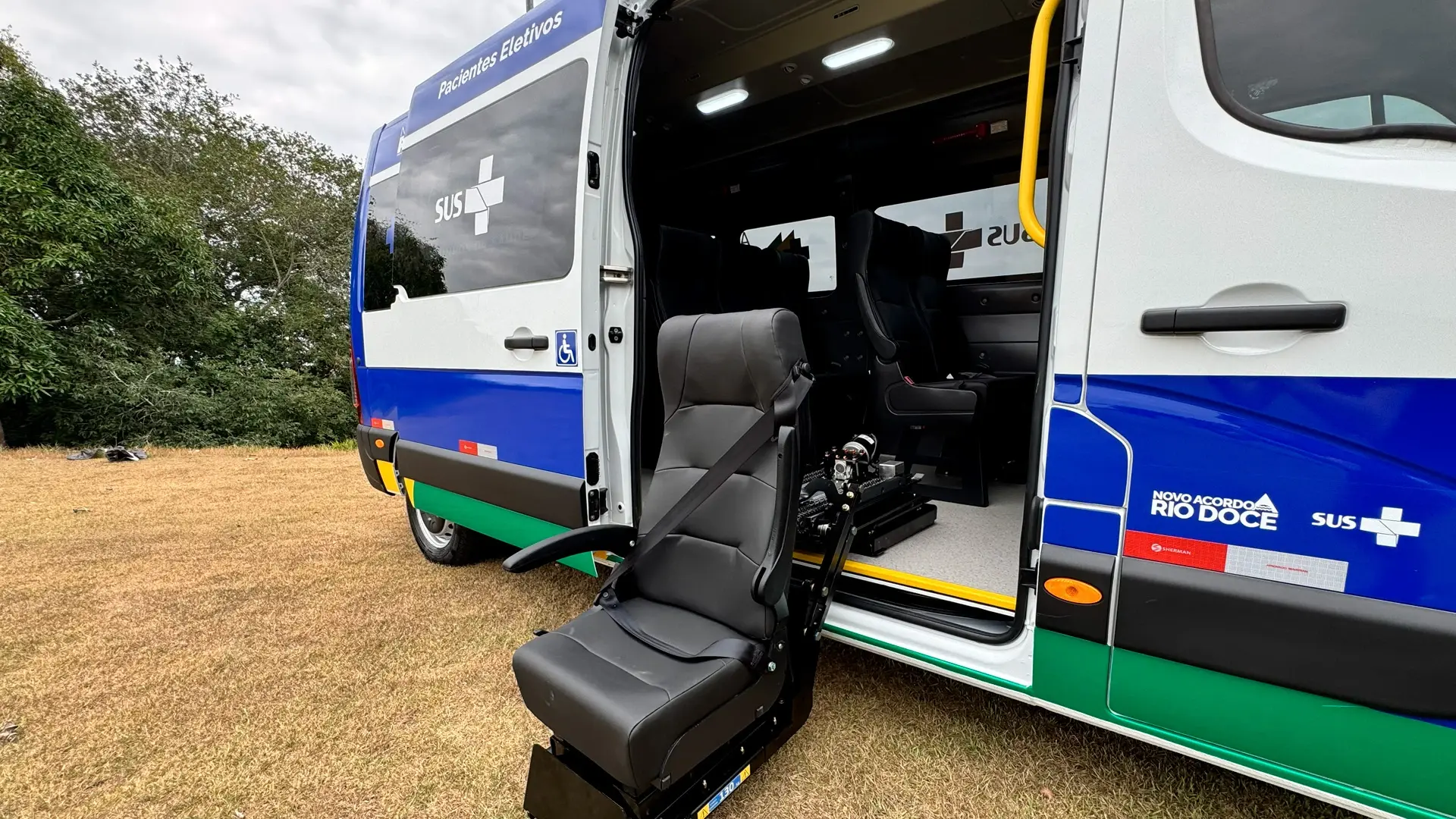 Colatina conquista nova van adaptada para ampliar transporte de pacientes do SUS